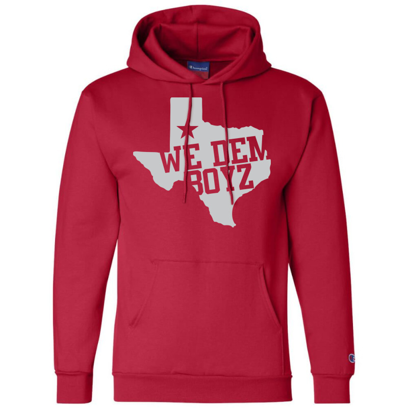 We Dem Boyz Red Champion Hoodie | Artistshot