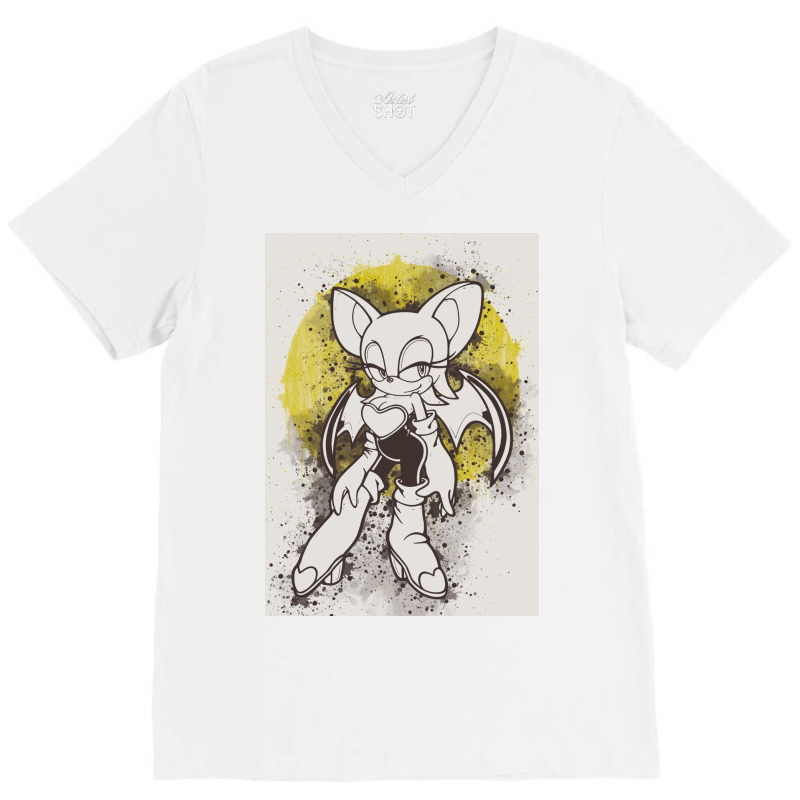 The Bat Anime V-neck Tee | Artistshot