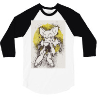 The Bat Anime 3/4 Sleeve Shirt | Artistshot