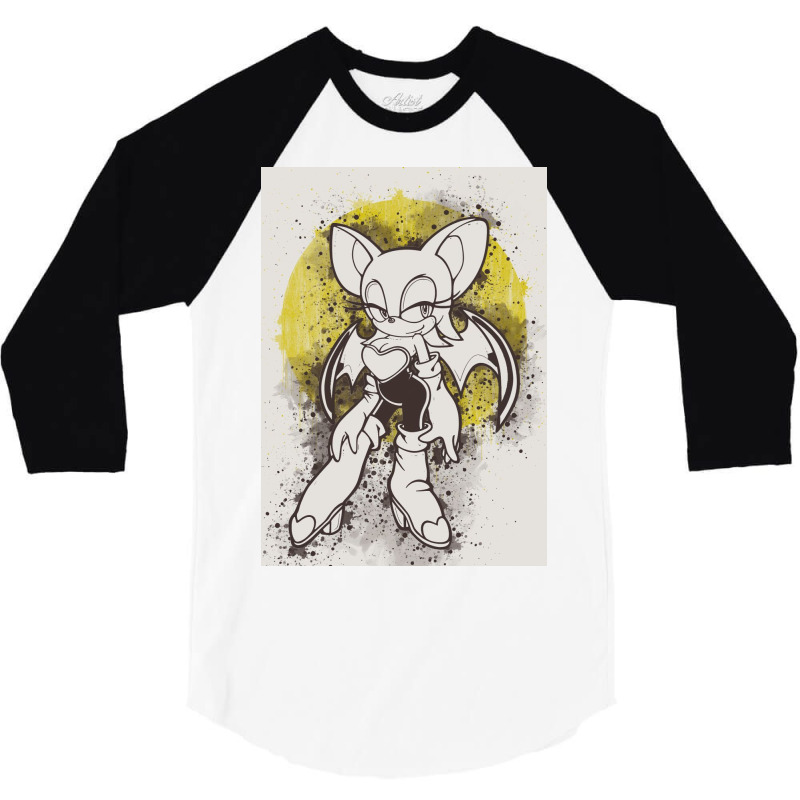 The Bat Anime 3/4 Sleeve Shirt | Artistshot