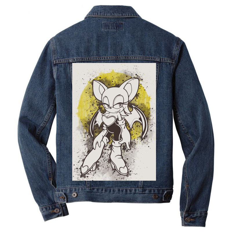 The Bat Anime Men Denim Jacket | Artistshot