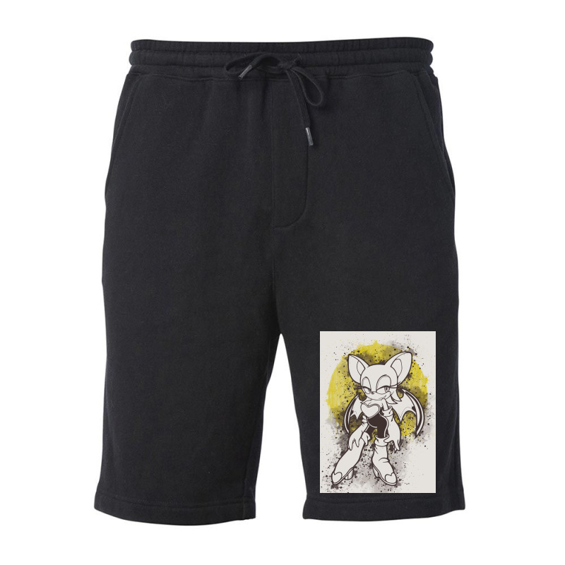 The Bat Anime Fleece Short | Artistshot