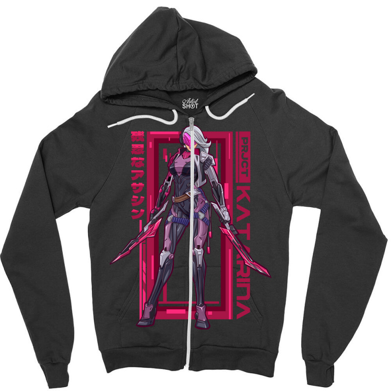 Project  Katarina Zipper Hoodie by omonovwomgm | Artistshot