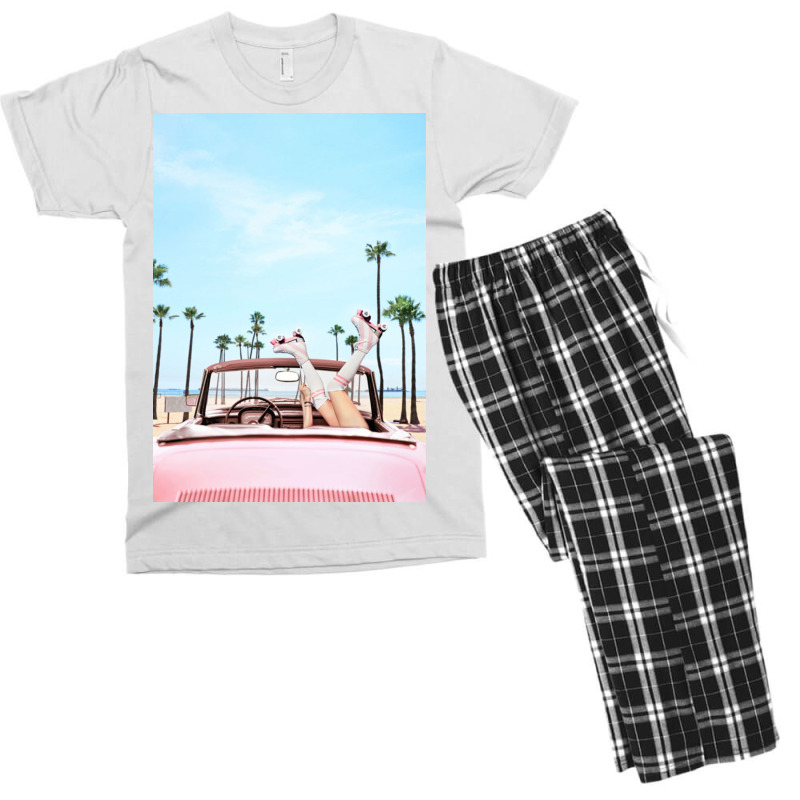 Long Beach Men's T-shirt Pajama Set by sarahlenoir | Artistshot