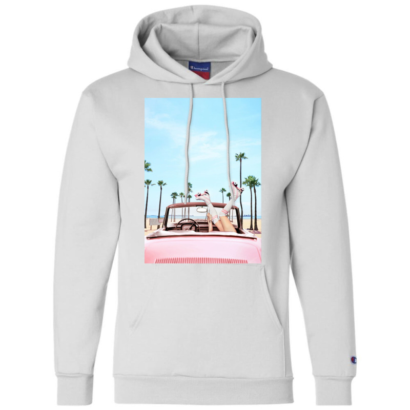 Long Beach Champion Hoodie by sarahlenoir | Artistshot