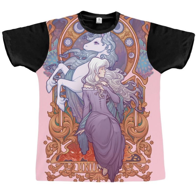 Lady Amalthea The Last Unicorn Graphic T-shirt | Artistshot