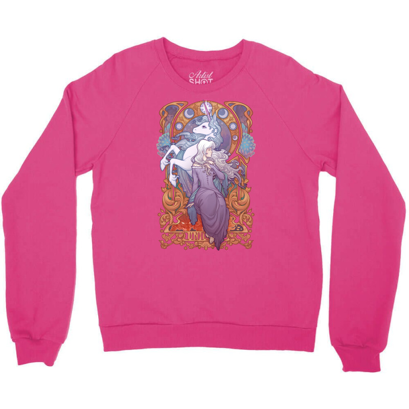 Lady Amalthea The Last Unicorn Crewneck Sweatshirt | Artistshot