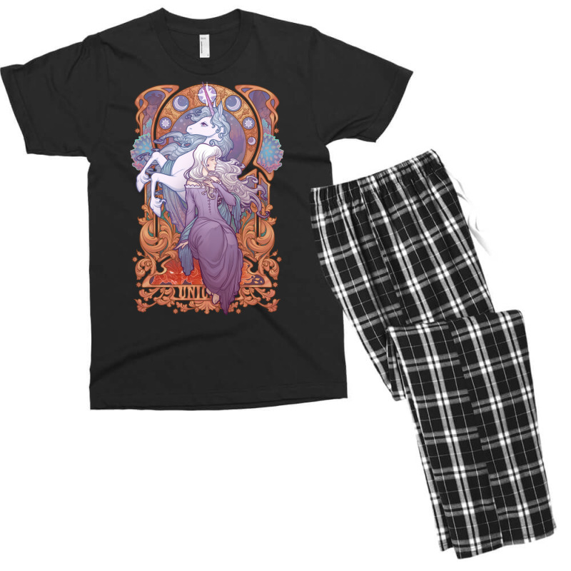 Lady Amalthea The Last Unicorn Men's T-shirt Pajama Set | Artistshot