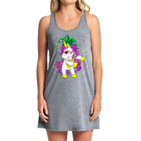 Mardi Gras Unicorn Carnival Party Festival Parade Women Girl T Shirt Tank Dress | Artistshot