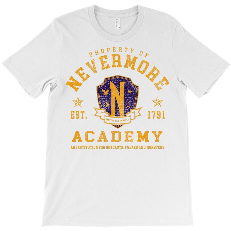 Nevermore Academy Retro Vintage T-Shirt by knapetolamj | Artistshot