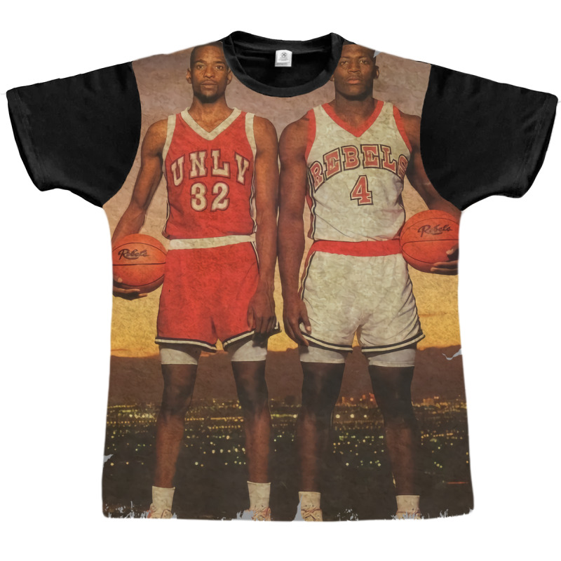 Stacey Augmon And Larry Johnson 1991 80s Graphic T-shirt by divizazitawik | Artistshot