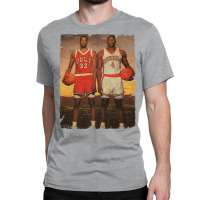 Stacey Augmon And Larry Johnson 1991 80s Classic T-shirt | Artistshot