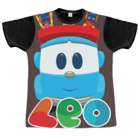 Leo The Truck And Robots Hipster Graphic T-shirt | Artistshot