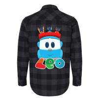 Leo The Truck And Robots Hipster Flannel Shirt | Artistshot