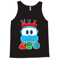 Leo The Truck And Robots Hipster Tank Top | Artistshot