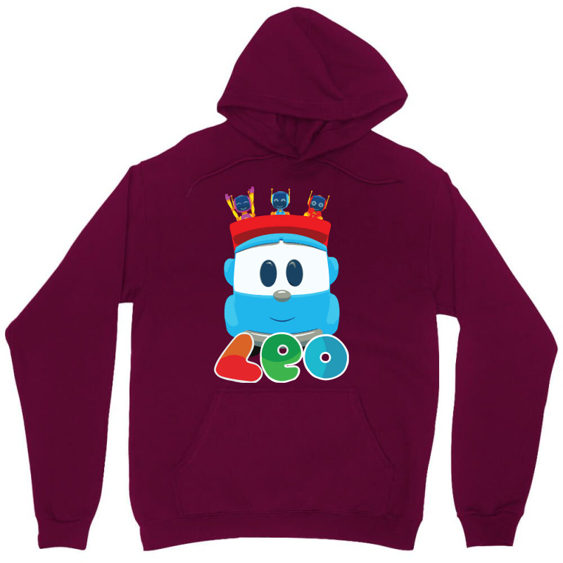 Leo The Truck And Robots Hipster Unisex Hoodie | Artistshot