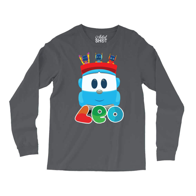 Leo The Truck And Robots Hipster Long Sleeve Shirts | Artistshot