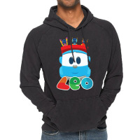 Leo The Truck And Robots Hipster Vintage Hoodie | Artistshot