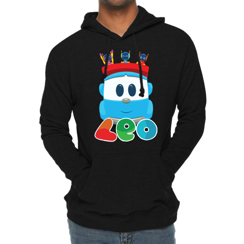 Leo The Truck And Robots Hipster Lightweight Hoodie | Artistshot