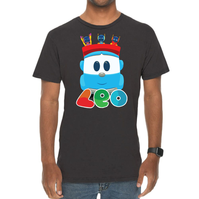 Leo The Truck And Robots Hipster Vintage T-shirt | Artistshot