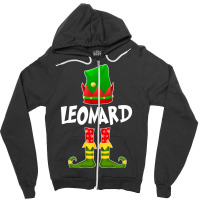 Leonard Elf Blue Zipper Hoodie | Artistshot