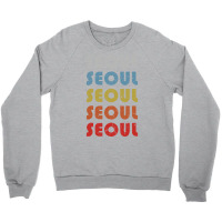 Seoul Trip Destination Gift Retro Crewneck Sweatshirt | Artistshot