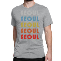 Seoul Trip Destination Gift Retro Classic T-shirt | Artistshot