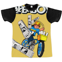 Paperboy Arcade Graphic T-shirt | Artistshot