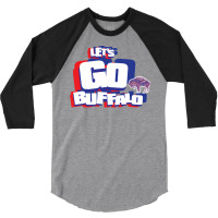 Lets Go Buffalo Trending 3/4 Sleeve Shirt | Artistshot