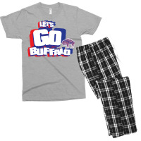 Lets Go Buffalo Trending Men's T-shirt Pajama Set | Artistshot