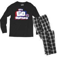 Lets Go Buffalo Trending Men's Long Sleeve Pajama Set | Artistshot