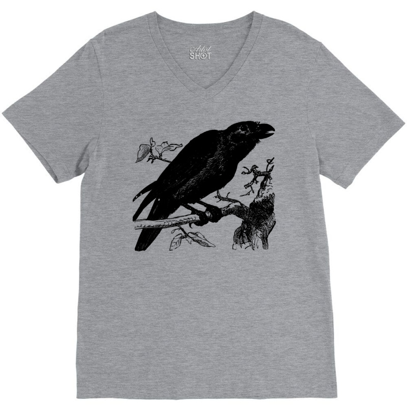 Retro Vintage Sense The Crow Halloween Essential Gifts Best Men V-Neck Tee by omonovwomgm | Artistshot