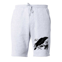 Retro Vintage Sense The Crow Halloween Essential Gifts Best Men Fleece Short | Artistshot