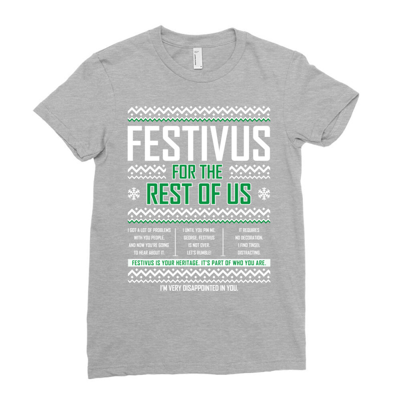 Festivus Cute Ladies Fitted T-Shirt by zaomohsiosiob | Artistshot