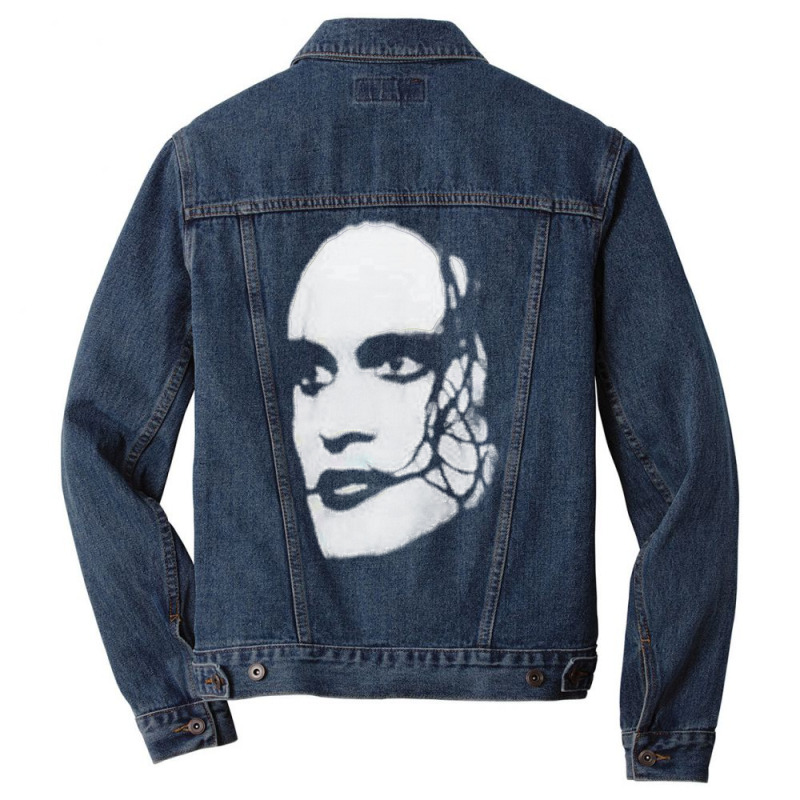 Reward The Crow Brandon Lee Gift For Halloween Men Denim Jacket by omonovwomgm | Artistshot