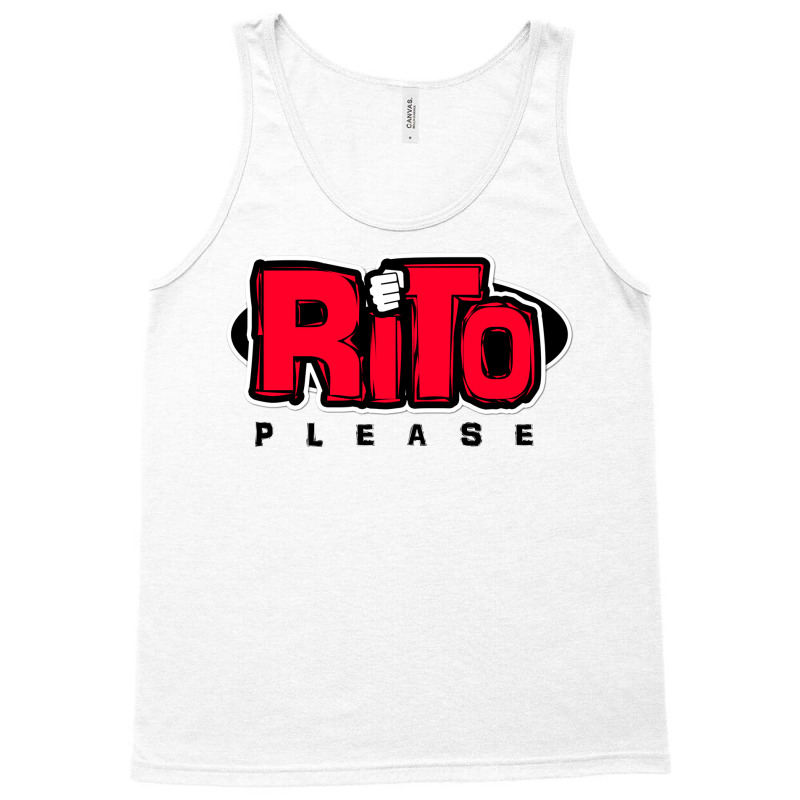 Rito Please Tank Top by omonovwomgm | Artistshot