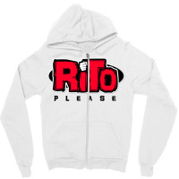 Rito Please Zipper Hoodie | Artistshot