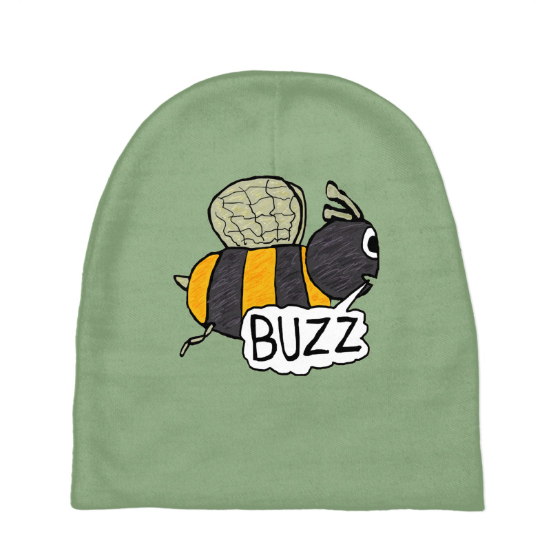 Bee Buzzing Bee Baby Beanies | Artistshot