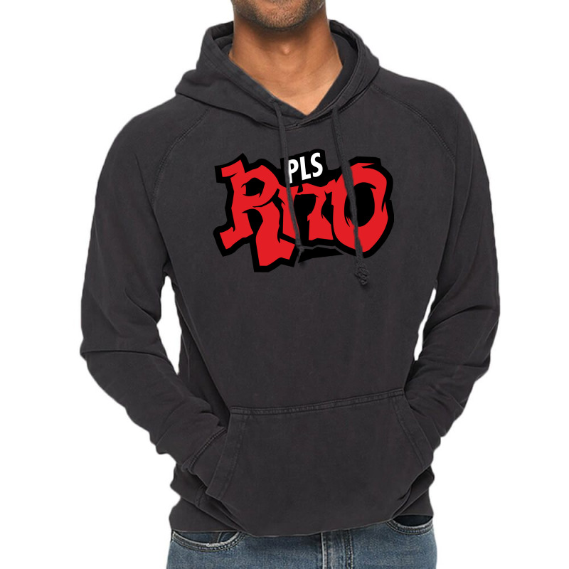 Rito Pls Vintage Hoodie by omonovwomgm | Artistshot