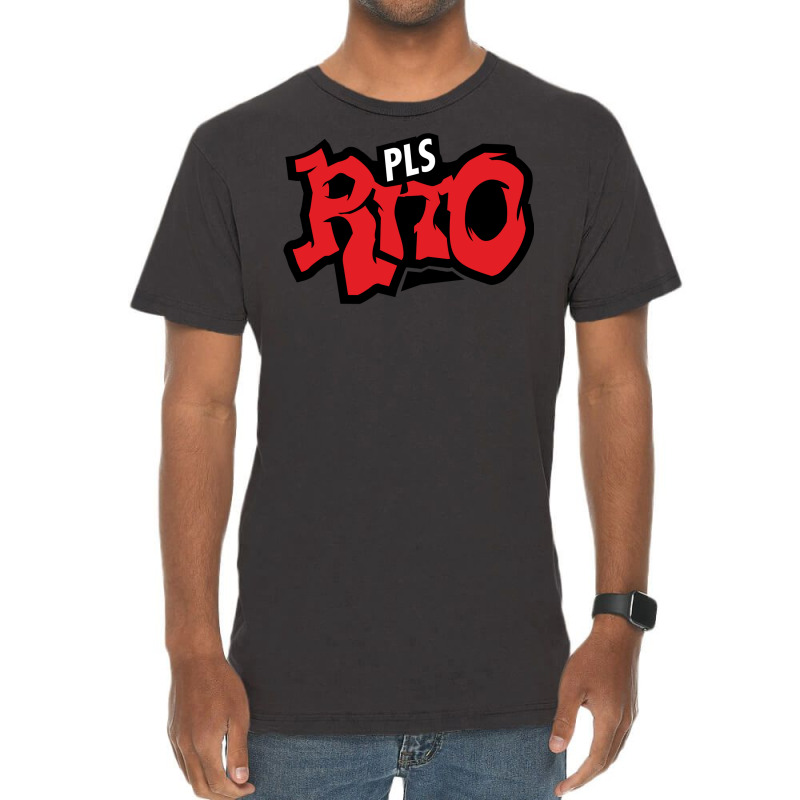 Rito Pls Vintage T-Shirt by omonovwomgm | Artistshot