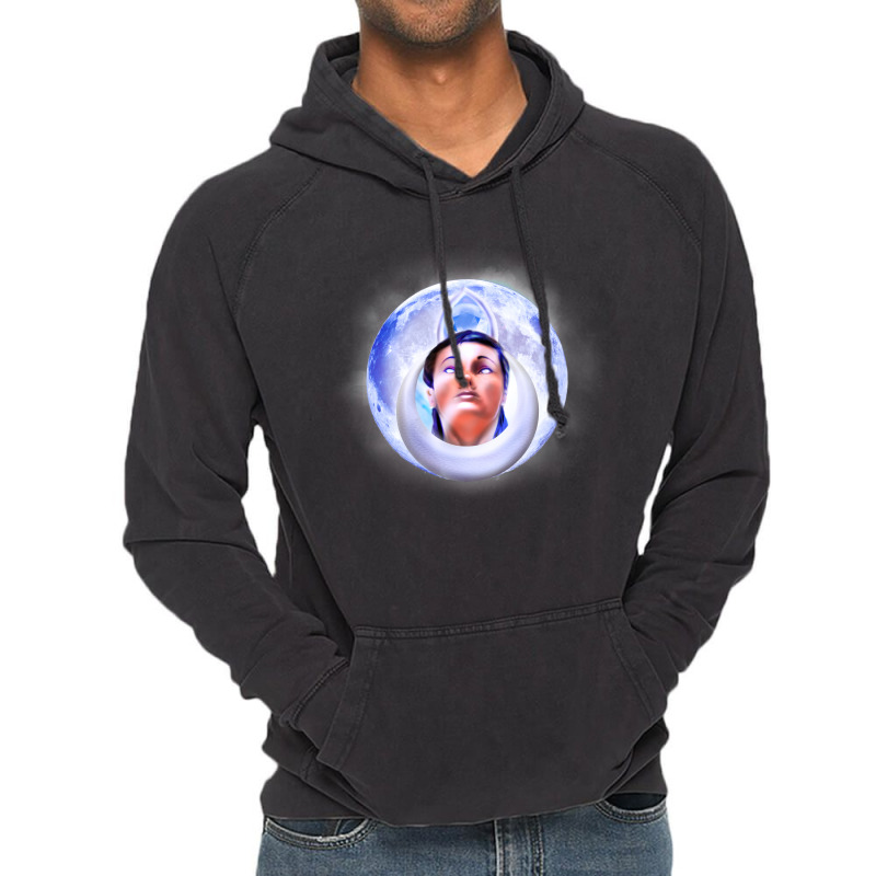 Priestess Of The Moon Round Vintage Hoodie by nuurkanafhab | Artistshot