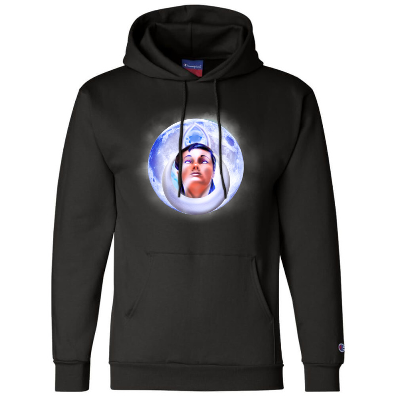 Priestess Of The Moon Round Champion Hoodie by nuurkanafhab | Artistshot