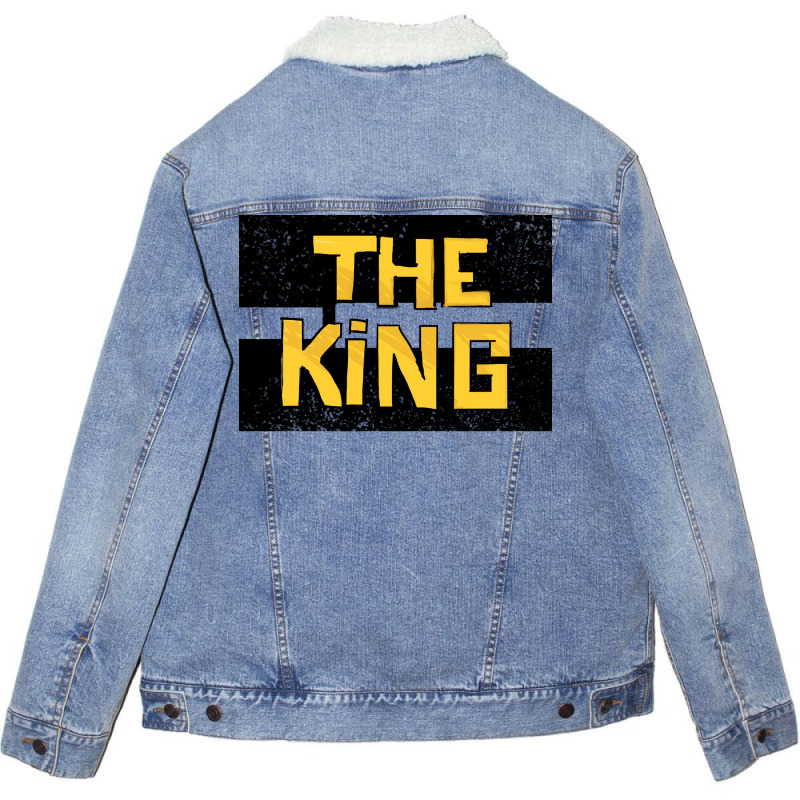 The King Girl Unisex Sherpa-lined Denim Jacket | Artistshot