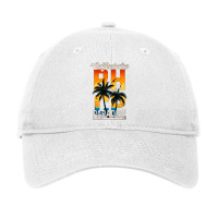 Paradise California Retro Art Funny Adjustable Cap | Artistshot