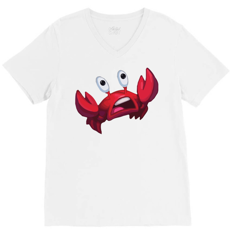 Shell Shocked Emote V-Neck Tee by omonovwomgm | Artistshot