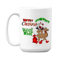 Santa Is Coming To Town 15 Oz Coffee Mug | Artistshot