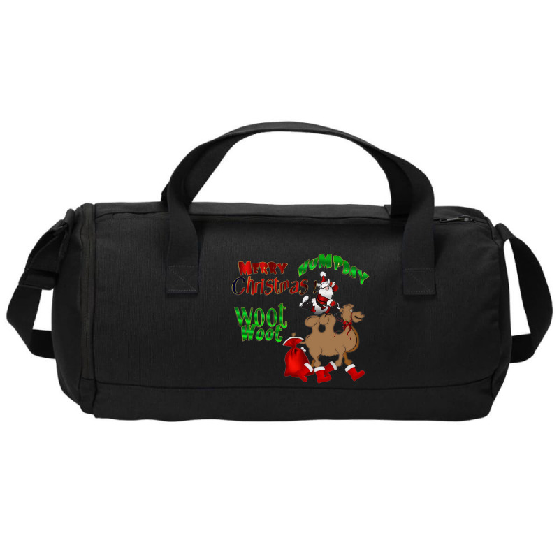 Santa Is Coming To Town Duffel Bag | Artistshot