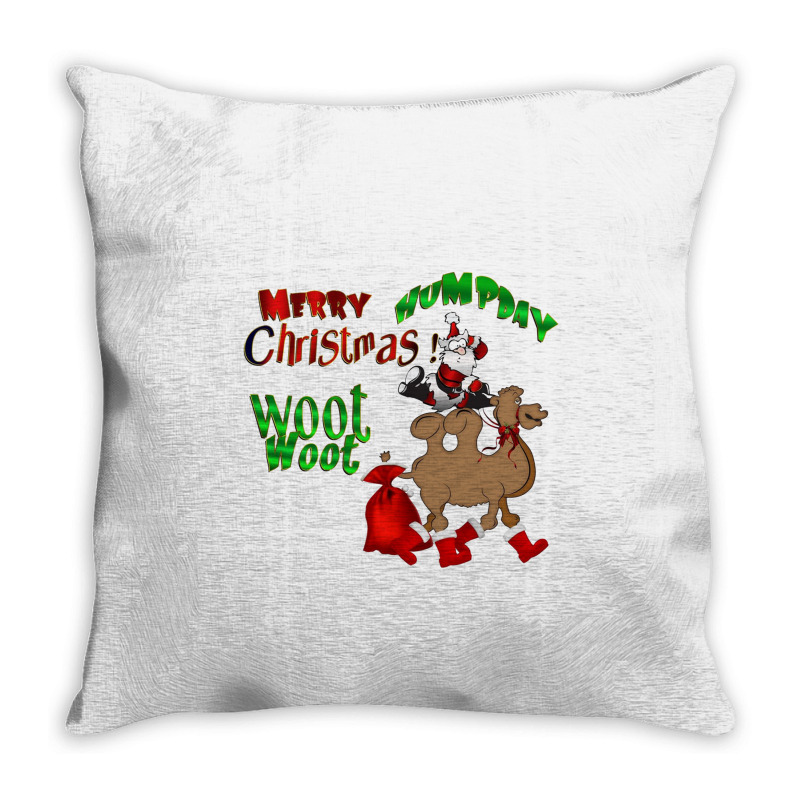 Santa Is Coming To Town Throw Pillow | Artistshot