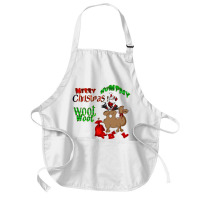 Santa Is Coming To Town Medium-length Apron | Artistshot