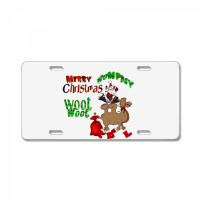 Santa Is Coming To Town License Plate | Artistshot